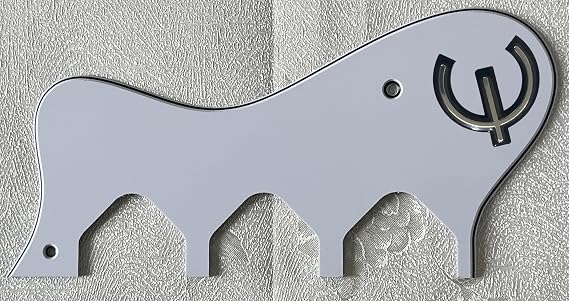 Pick Guard For Epiphone Riviera P93 & E Style Guitar Pickguard Scratch Plate (3-Ply White)