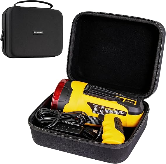 caseling Hard Case - 8.8"x7.3"x4" - for Stanley SL10LEDS LED Spotlight - Protective EVA Case - Hard Shell for Travel and Storage