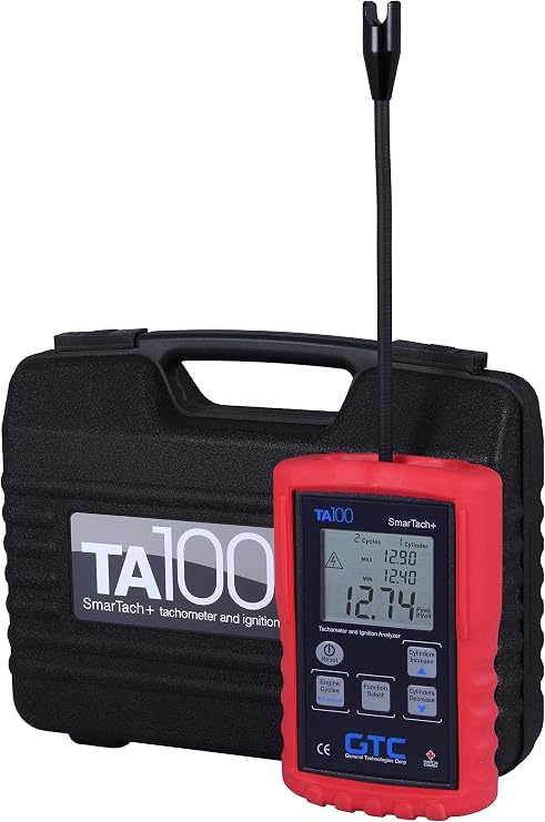 GTC TA100 Smartach+ Wireless Ignition Analyzer and Tachometer by General Technologies Corp