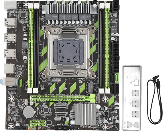 X79G DDR3 Motherboard, LGA 2011 DDR3 Gigabit Network Card X79G Computer Motherboard with 6xUSB2.0 2xSATA2.0 1xSATA3.0