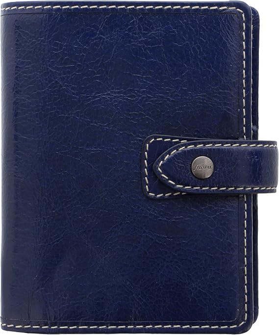 Filofax 28615 Malden Personal Organizer, Small, Navy