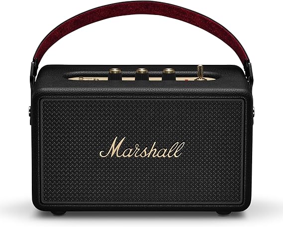 Marshall Kilburn III Portable Bluetooth Speaker - Black and Brass