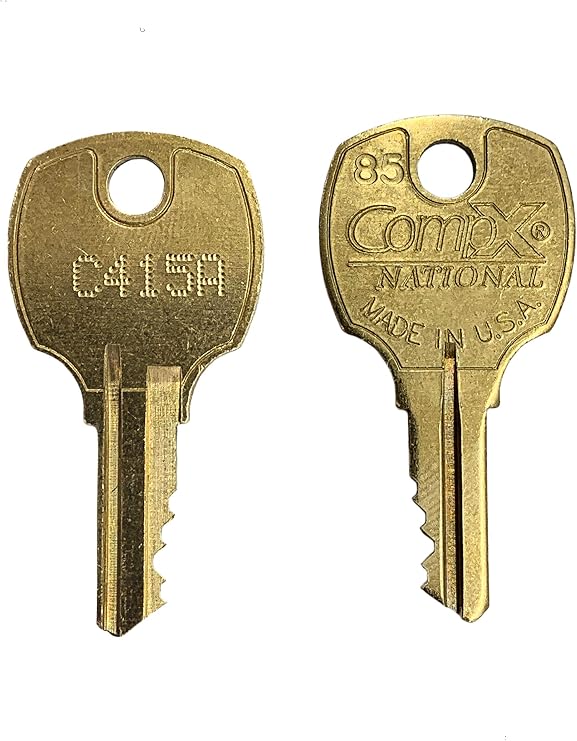 C415A Keys-(2 Keys Only) for Stock Locks, Cam Locks