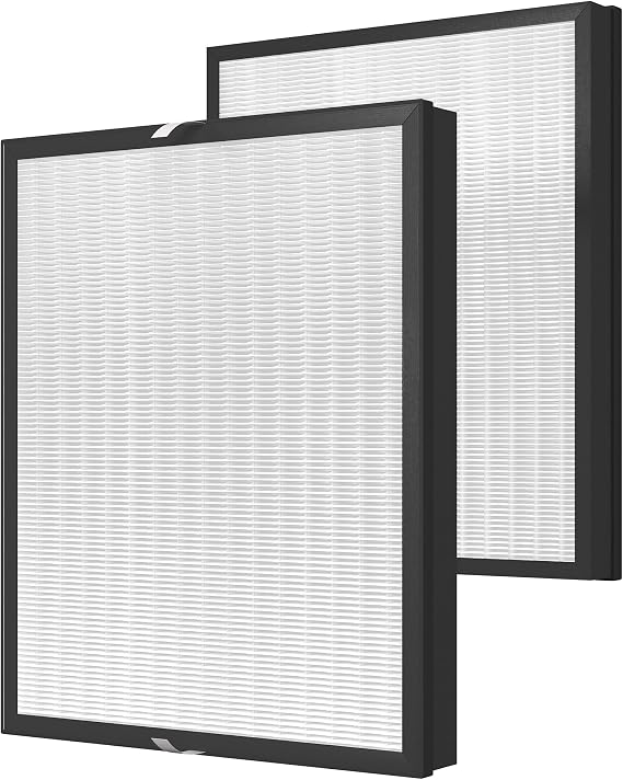 Waykar HEPA Filter Replacement Traps Particles as Small as 0.3 Microns Compatible with Waykar 550 CFM Air Scrubber (2-Pack)