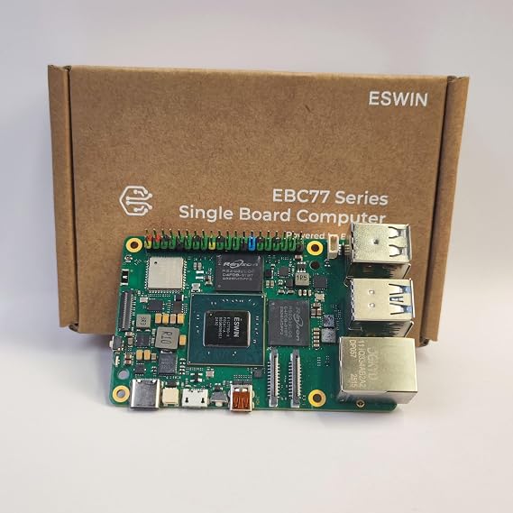 ESWIN Computing EBC77 Series EBC7700 RISC-V Single Board Computer(EBC7700 SBC) Powered by EIC7700 SoC