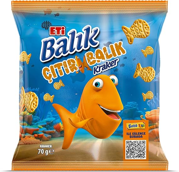 Eti Çıtır Balık Kraker 70 gr