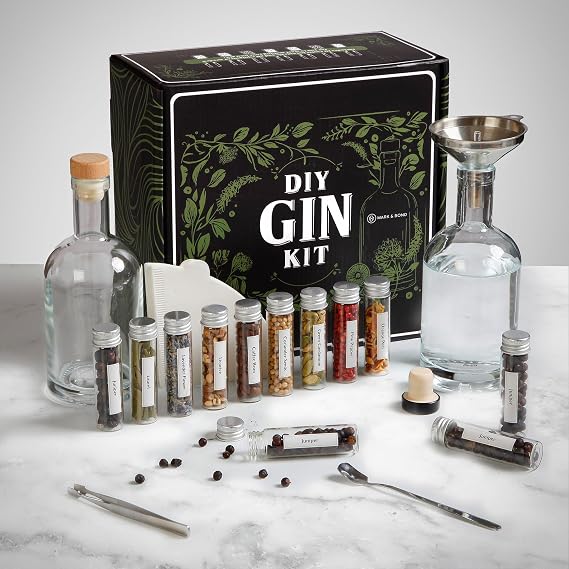 Botanical Bliss DIY Gin Infusion Kit Premium Gin Spices Gift Set