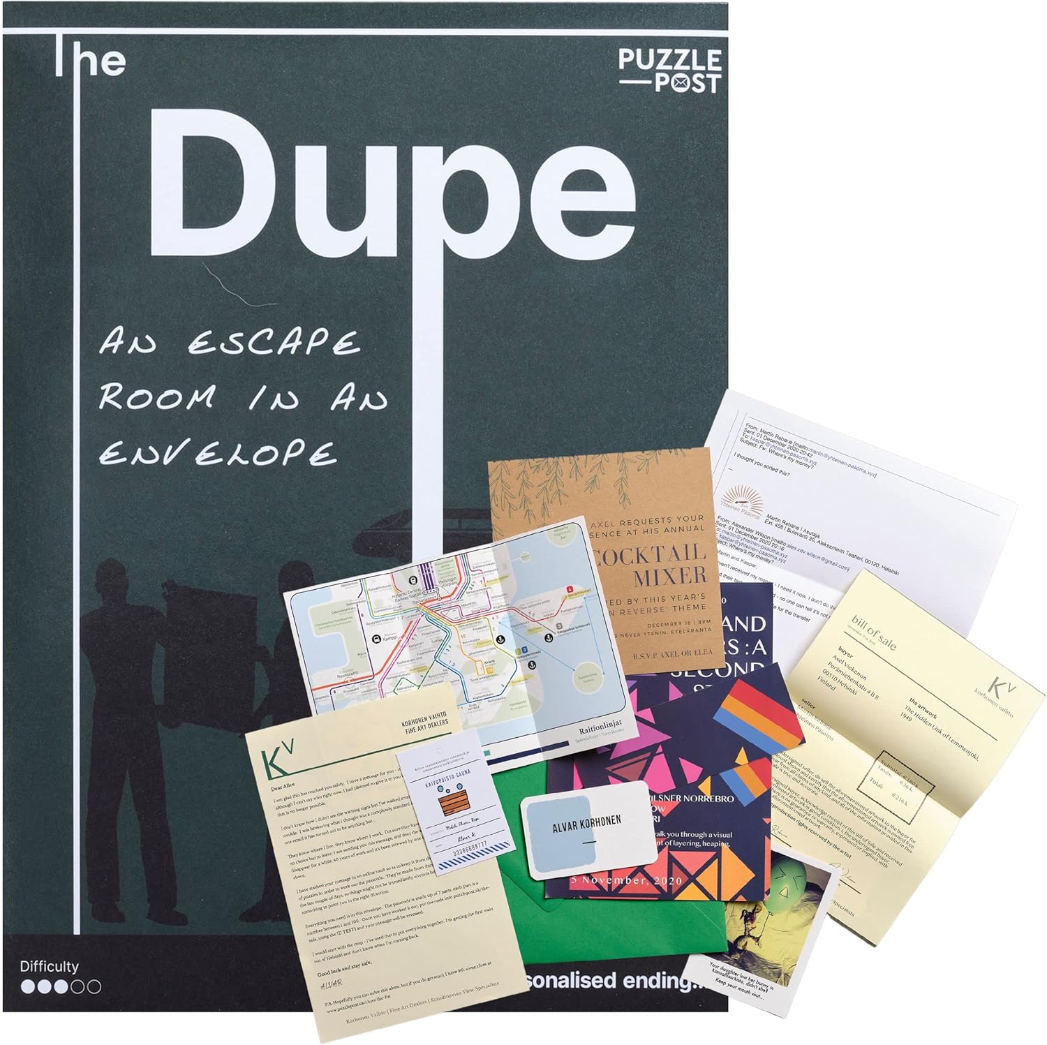 Personalised Escape Room Game | The Crack The Code To Reveal The Message | Real Life Puzzle Mystery | The Dupe