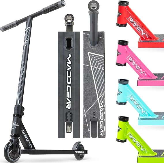 Madd Gear Pro Stunt Scooter - Lightweight Durable Trick Scooter for Skatepark and Street Easy Assembly MG1