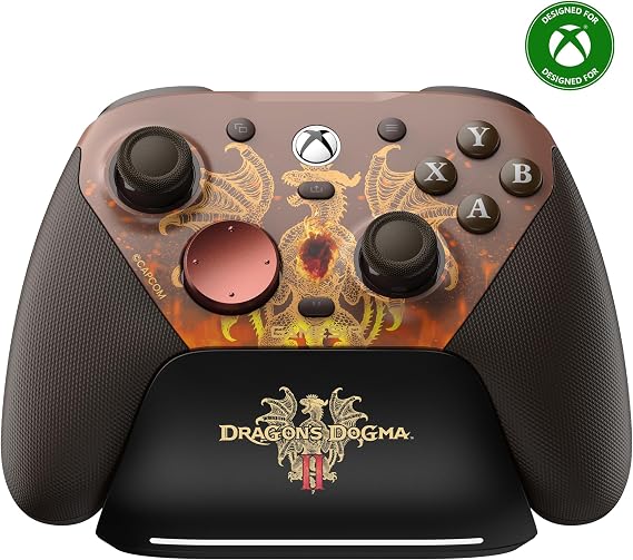 GameSir G7 Pro Kablolu 3 Mod TMR Sticks, Hall Effect Analog Controller Xbox Series X|S, Xbox One, Android ve Windows Dragon's Dogma 2 Edition