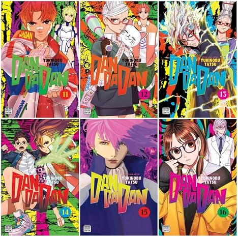 Dandadan Manga Series 6-Book Collection Set (Vol.11 to Vol.16) - Supernatural Sci-Fi Action Comedy Adventure