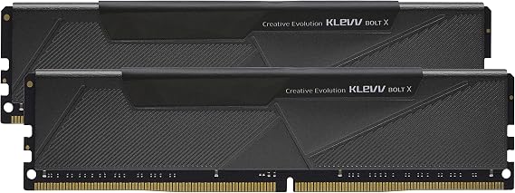 KLEVV Bolt X DDR4 16GB (2x8GB) 3200MHz CL16 1.35V Gaming Desktop Ram Memory SK Hynix Chip XMP 2.0 Ready (KD48GU880-32A160U)