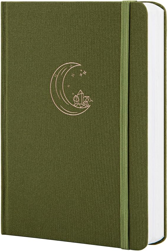 MGGAO Dotted Journal for Women Men, A5 Dot Hardcover Notebook