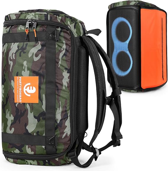Storage Bag Portable Travel Backpack for JBL PARTYBOX 120 Bluetooth Speaker Protective Case Cover Carry Bag