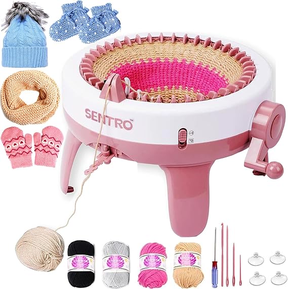 Sentro 48 Needle Knitting Machine for Adults, Circular Knitting Loom Kit