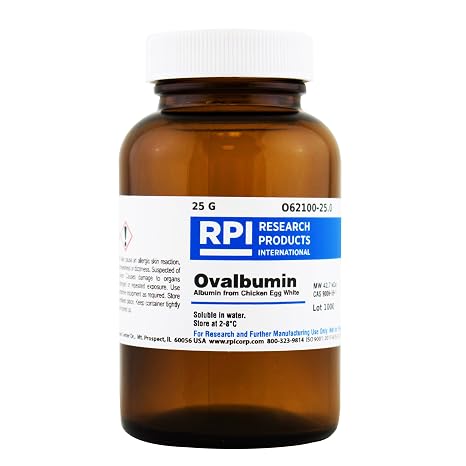 Ovalbumin [Albumin from Chicken Egg White], 25 Grams