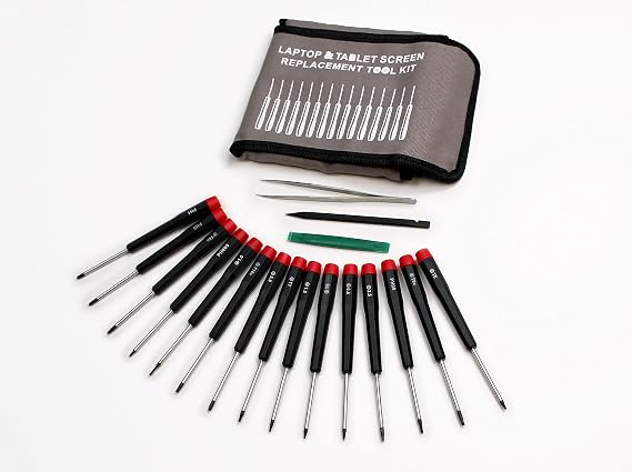 SCREENARAMA New 18 in 1 Precision Magnetic Screwdriver Set Repair Tool Kit with Opening Tools