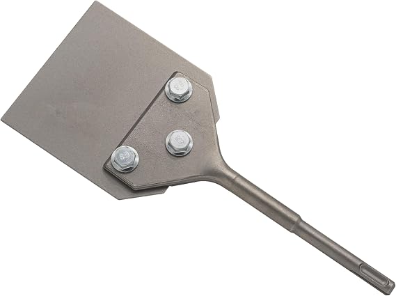 4 Inch SDS Plus Floor Scraper Tool, Removes Thinset & Adhesives, Works with SDS-Plus Rotary Hammer (4" x 10") Single Item