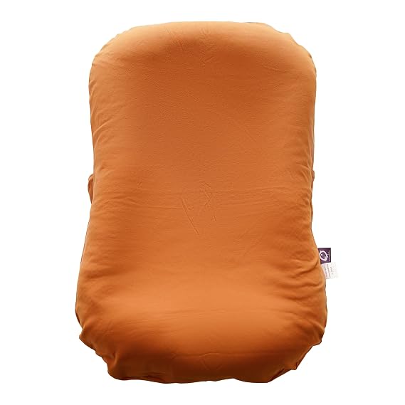 CooCooBaby Organic Infant Lounger Cover, 100% Organic Cotton | Cover Only (Golden Brown)