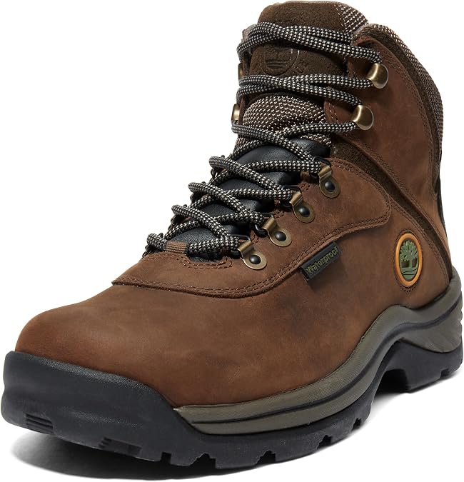 Timberland Men's White Ledge Mid WP Chukka Boat, Brown, 9.5 UK