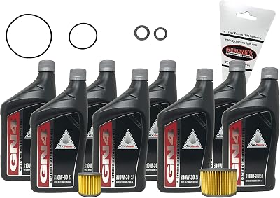 2016-2024 Honda Pioneer 1000 M3 M5 OEM Complete Pro Honda Oil Change Kit H50