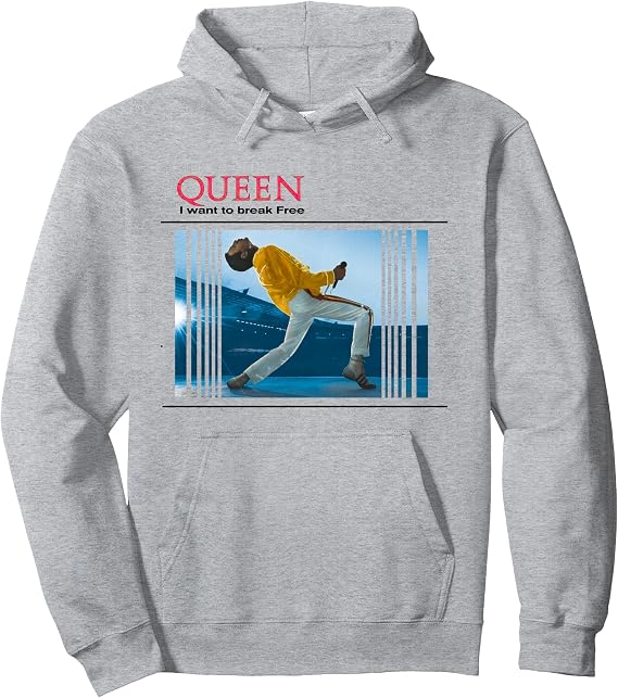 Queen I want to break free Pullover Hoodie
