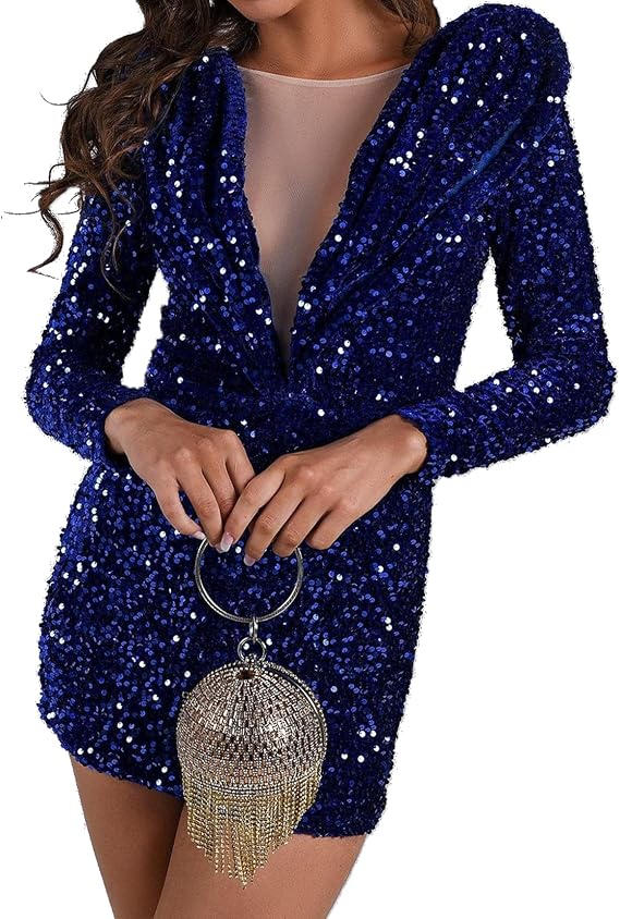 BELLA BARNETT Kayla Sequin Mini Dress