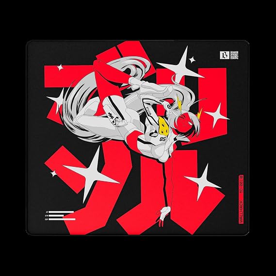 Wallhack Ultimate Controlled Speed pad & Precision Gaming Mouse Pad | Enhanced Surface for Professional Gamers Mouse Mat (Arcade Twins Yume (Control)) | Ultimate Controlled Speed Pad And Precision Gaming Mouse Mat With Enhanced Surface For Professional Gamers