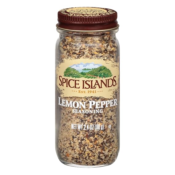 Spice Islands Lemon Pepper Seasoning, 2.4 Ounce
