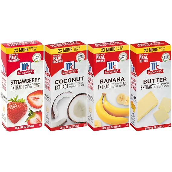 McCormick Extract Variety Pack, 8 fl oz
