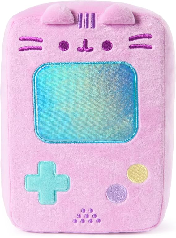GUND Pusheen Gaming Handheld Console 9-Inch Plush Toy; Ages 8+ | Promotes Exciting Character Roleplay, Early Sensory Discovery, and Creative Storytelling; Soft, Comforting, Collectible Plush