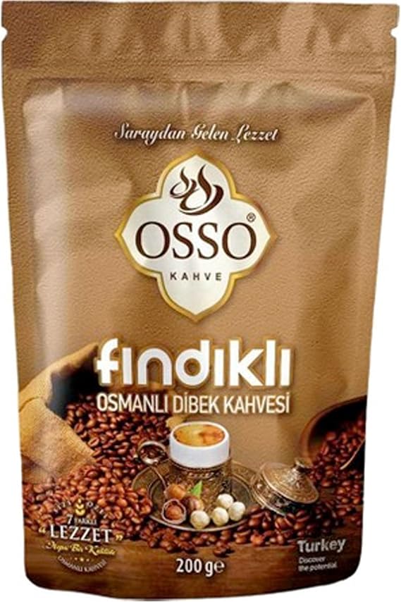 OSSO Fındıklı Dibek Kahvesi 200 Gr