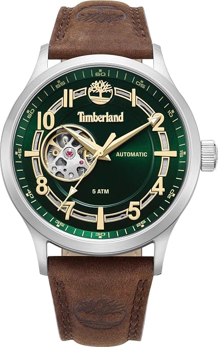 Timberland Automatic Watch TDWGE0041902, Silver, strap