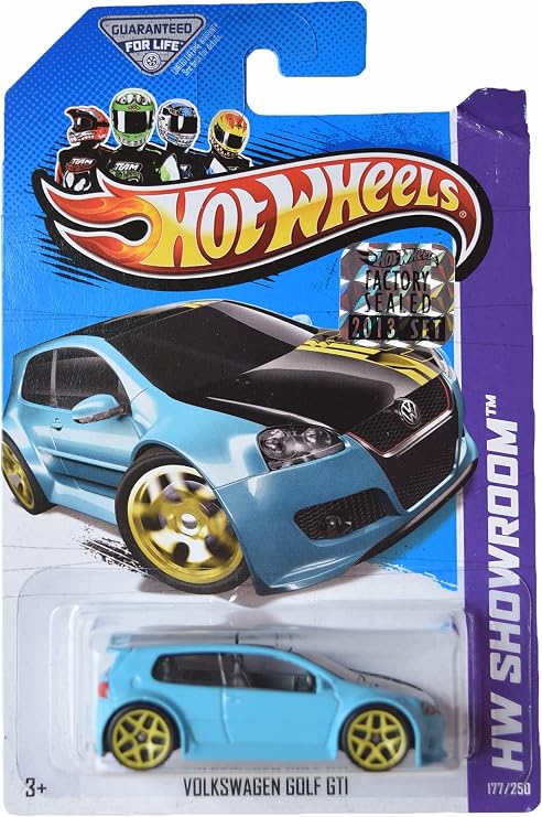 Hot Wheels Volkswagen Golf GTI, [Blue] Showroom 177/250