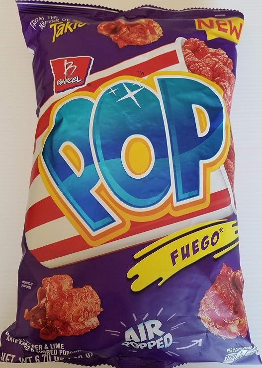 Barcel Pop Fuego Air Popped Popcorn, 6.7 oz