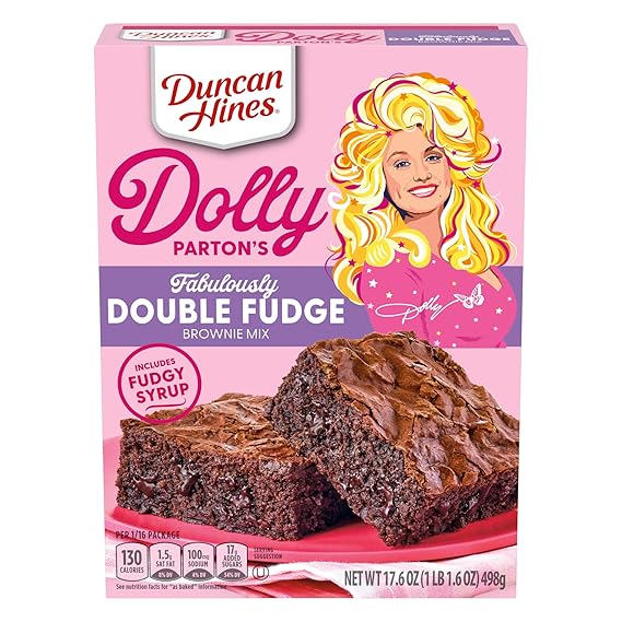 Duncan Hines Brownie Mix, Fabulously Double Fudge, 17.6 oz.