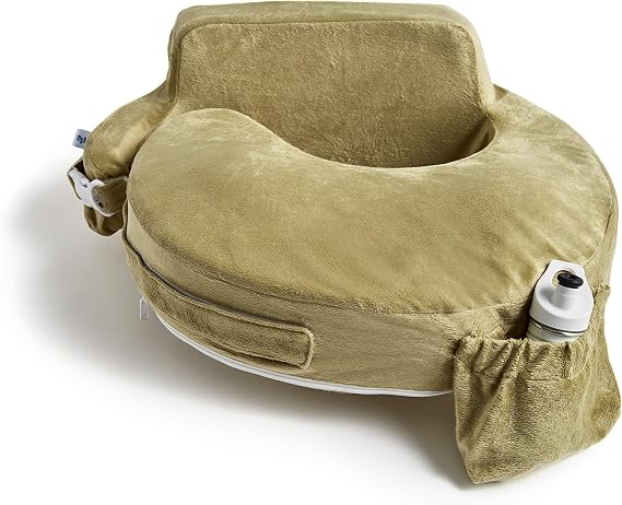 My Brest Friend Super Deluxe Nursing Pillow Slipcover Sleeve | Great for Breastfeeding Moms | Pillow Not Included, Green