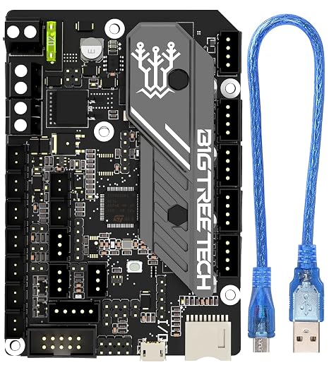 BIGTREETECH SKR Mini E3 V3.0 Control Board with TMC2209 UART Stepper Driver New Upgrade 32Bit 3D Printer Silent Board for Ender-3, Ender3 Pro, Ender-3 V2 3D Printer