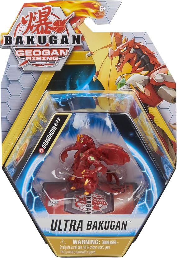 Bakugan Geogan Rising 2021 Elemental Pyrus Dragonoid Ultra