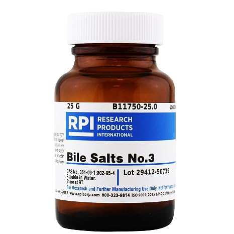 Bile Salts Number 3, 25 Grams