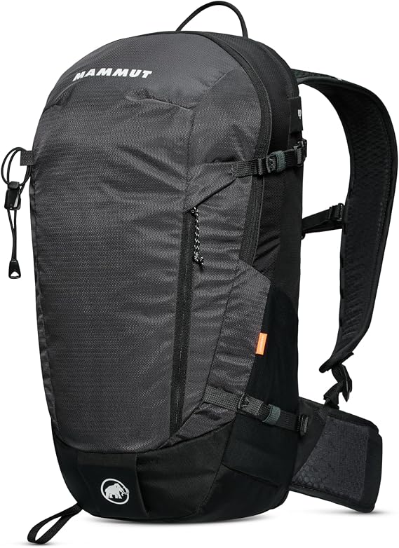 Mammut Outdoor Daypack 20L Adult Backpack for Hiking and Travel, Hydration Pocket, Phantom-Black, 20L