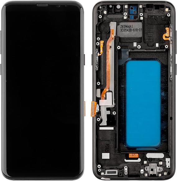 TFT Digital Display Replacement Compatible with Samsung Galaxy S8 Plus S8+ SM-G955 (No Fingerprint) LCD Display Touch Screen Digitizer Assembly with Repair Tool