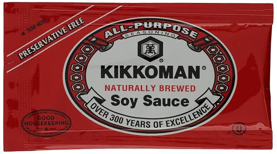 Kikkoman Soy Sauce Packets, 200-count