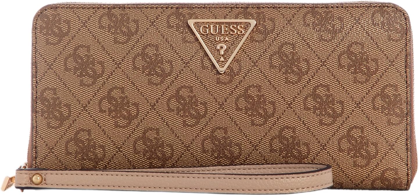 GUESS Laurel Zip Around Purse Large Large Purse with Zip Clutch