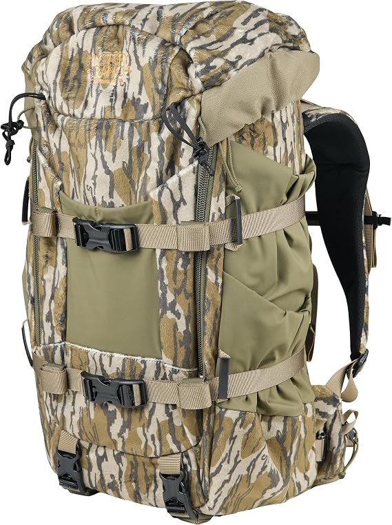 Mystery Ranch Treehouse 38 Backpack Spacious Pack for Treestand Hunting Mossy Oak Bottomland, 30L, L/XL