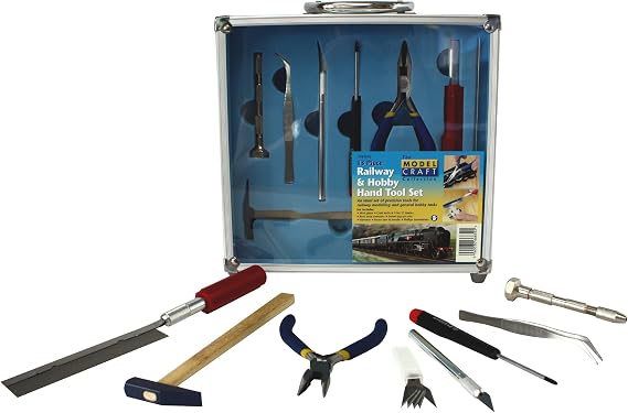 13pc Model Rail Tool set