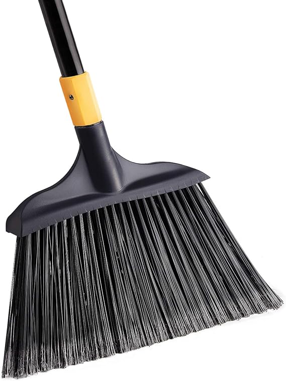 Yocada Heavy-Duty Broom Outdoor Commercial Broom 54Inch | for Courtyard Garage Lobby Mall Market Floor Home Kitchen Room Office Pet Hair Rubbish