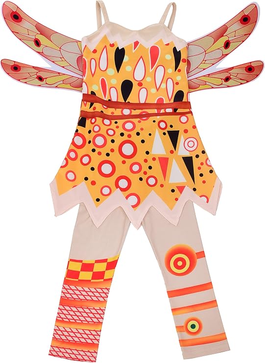 Dressy Daisy Girls' Fairy Fancy Dress Costume Birthday Halloween Christmas Fancy Party Outfit with Wings Size 3-10