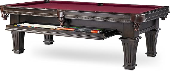 Plank & Hide - Talbot Billiard Pool Table (w/Drawer) - 8FT