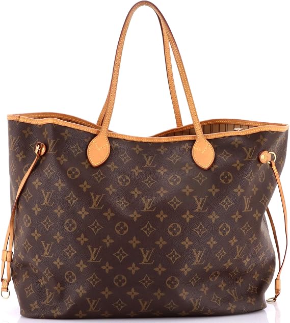 Pre-Loved Neverfull Tote Monogram Canvas GM, Brown